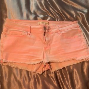 Pink shorts